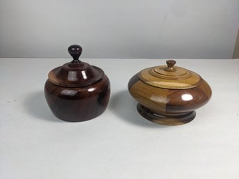 Wooden Trinket Boxes