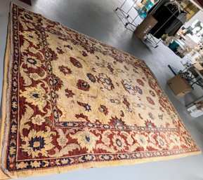 Hand Knotted Wool Pakistani Oriental Rug