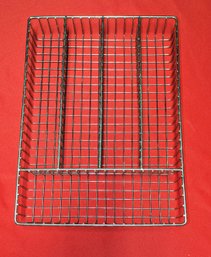 Stainless Silverware Tray