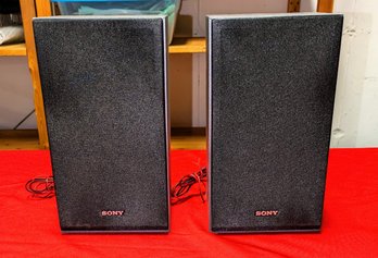 Pair Of Sony Speakers SS-CBX1