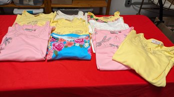 Ladies 9 Piece Long Sleeve Shirt Lot - 1X