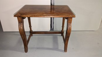 Vintage Wood Side Table