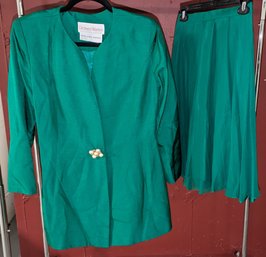 Richard Warren 2 Piece Jacket & Skirt Set Size 8