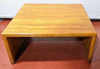 MCM Butcher Block Coffee Table