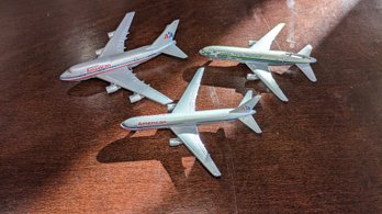 3 Vintage Schabak Germany Diecast Planes