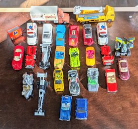 26 Hot Wheels Cars And Trucks