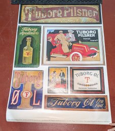 Vintage Tuborg Pilsner Poster (1 Of 2)