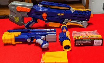 Set Of 2 Nerf Guns