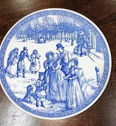 Spode Blue Room Collection Christmas Plate 5