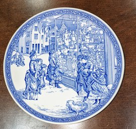 Spode Blue Room Collection Christmas Plate 4