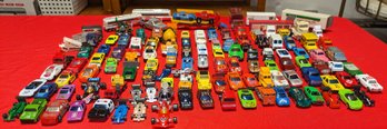 Lot Of 122 Diecast & Plastic Cars & Trucks