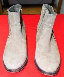 Grey Suede Nine West Boots - Size 7M