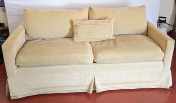 Carlyle Queen Size Sleeper Sofa (Pillows Foam & Down)