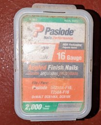 Paslode Angled 2.5' Box Of Finishing Nails, 16 Gauge  ( Box 6 Of 6)