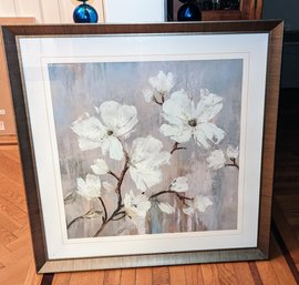 Framed And Mated Magnolia Print