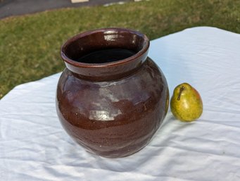 Glazed Stone Ware Vessel