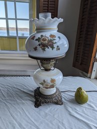 Vintage Hurricane Table Lamp