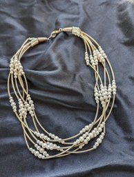 Faux Pearl Necklace