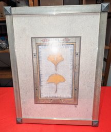 Art In Motion From Hamilton Metal Framed Ginkgo Picture