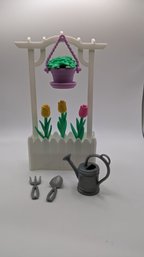 1996 Barbie Flower Garden Playset