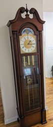 Vintage MCM Beautiful Triple Chime Grandfather Clock - Pick Up By Appointment Only