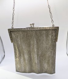 Vintage 1930's Sterling Silver Tiffany & Co., Mesh Chain Purse