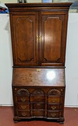 Vintage Secretary By Jasper Cabinet (No Key)