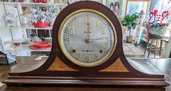 Antique Sessions Silent Chime Mantle Clock (No Key)