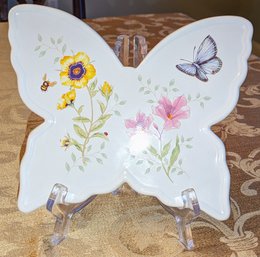 Lenox Butterfly Meadow By Louise Le Luyer Collection Trivet With Lucite Stand (1 Of 3)