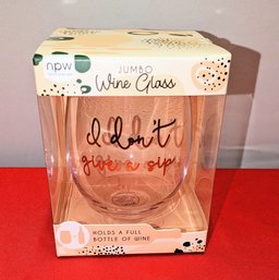 Jumbo Wine Glass