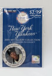 NY Yankees 2004 Medallion Collection - #12 Kenny Lofton