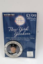 NY Yankees 2004 Medallion Collection - #35 Mike Mussina