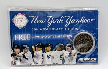 2004 NY Yankees Commemorative Medallion