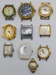 Lot Of 10 Watch Faces Only