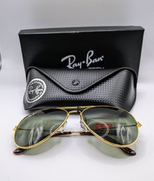 Ray Ban Aviator Polarized Sunglasses Unisex - Lot 1 Of 2