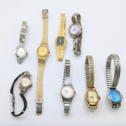 Lot Of 8 Ladies Vintage Watches