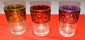 Set Of 3 Partylite Global Fusion Votive Holders