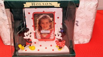 Vintage Holson Mickey & Minnie Mouse Frame