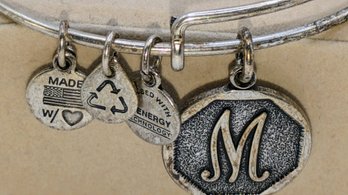 Alex And Ani Initial 'M' Bangle (2013)