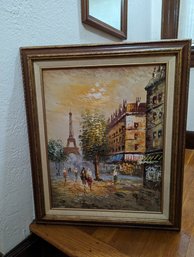 #9 Signed Painting Of Paris