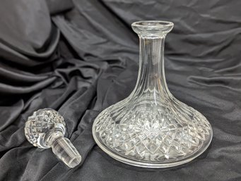 #3 Waterford Alana Crystal Ships Decanter
