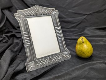 #5 Waterford Crystal Abbeville 4x6 Picture Frame