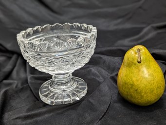 #17 Waterford Cut Crystal Footed Bowl
