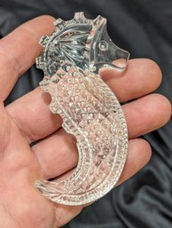 #31 Waterford Seahorse Paperweight