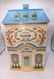 Lenox 1990's Village Flour Bake Shoppe Canister