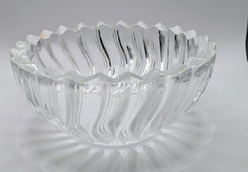 Crystal Ribbed Bowl