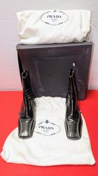 Vintage Prada Leather Boots - Size 5