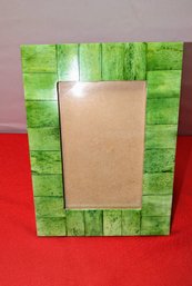 Green Wood Picture Frame