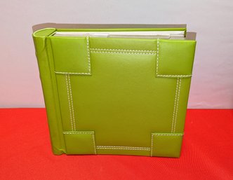 Green Leather Photo/CD/DVD Album