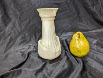 Vintage Belleek Vase From Ireland